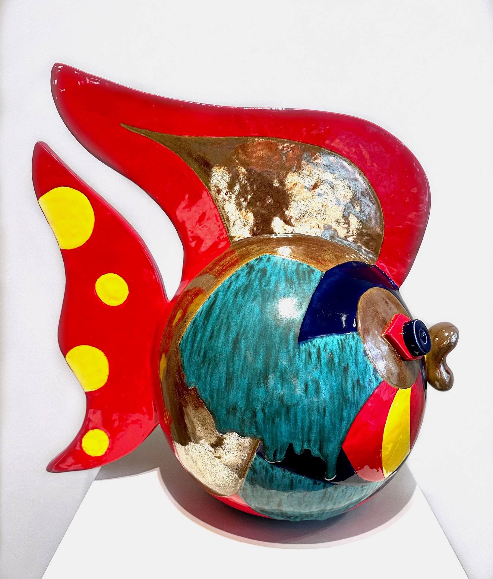 "Värikäs Kala" 2025, 45x44x27cm